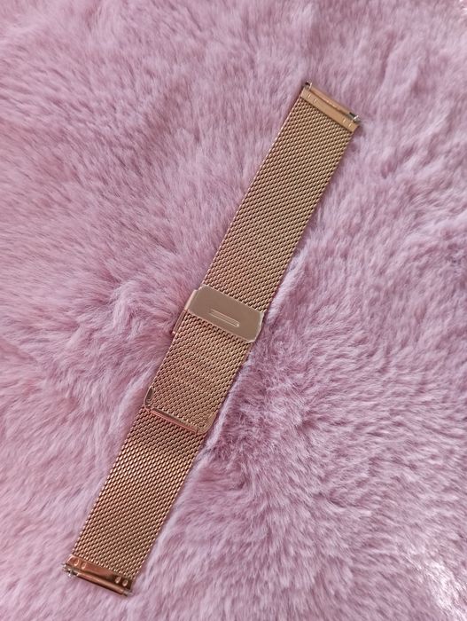 Bransoletka do zegarka Rose Gold 20mm Nowa