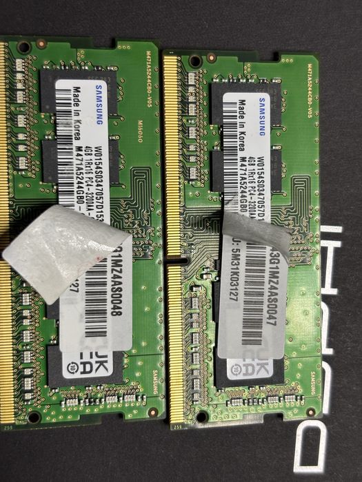 Pamieci RAM DDR4 4GB x 2 = 8 GB 3200AA