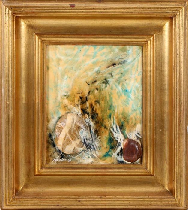Quadro assinado Pedro Olaio