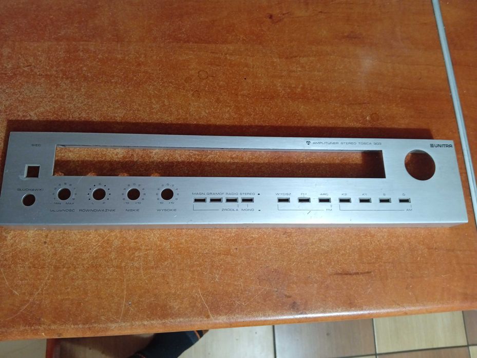 Panel przedni wieża UNITRA DIORA AS642, Tosca 303, MDS442, WS354