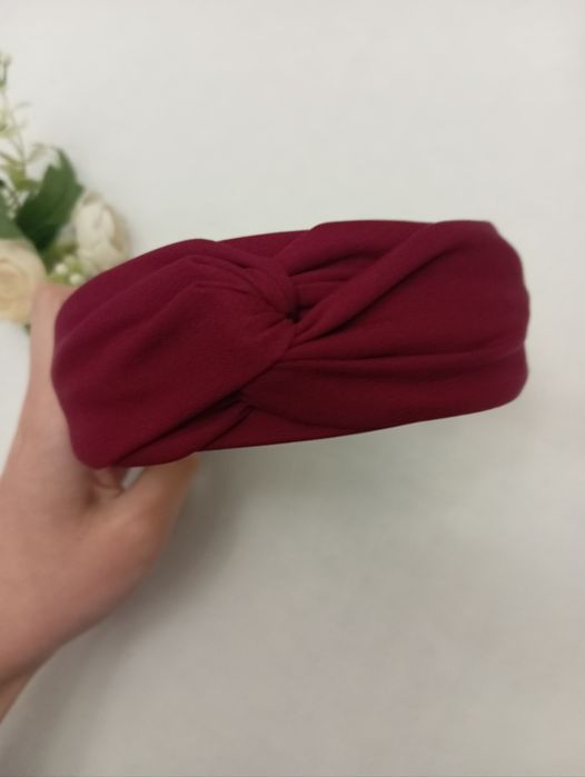 Обруч чалма з великим вузлом