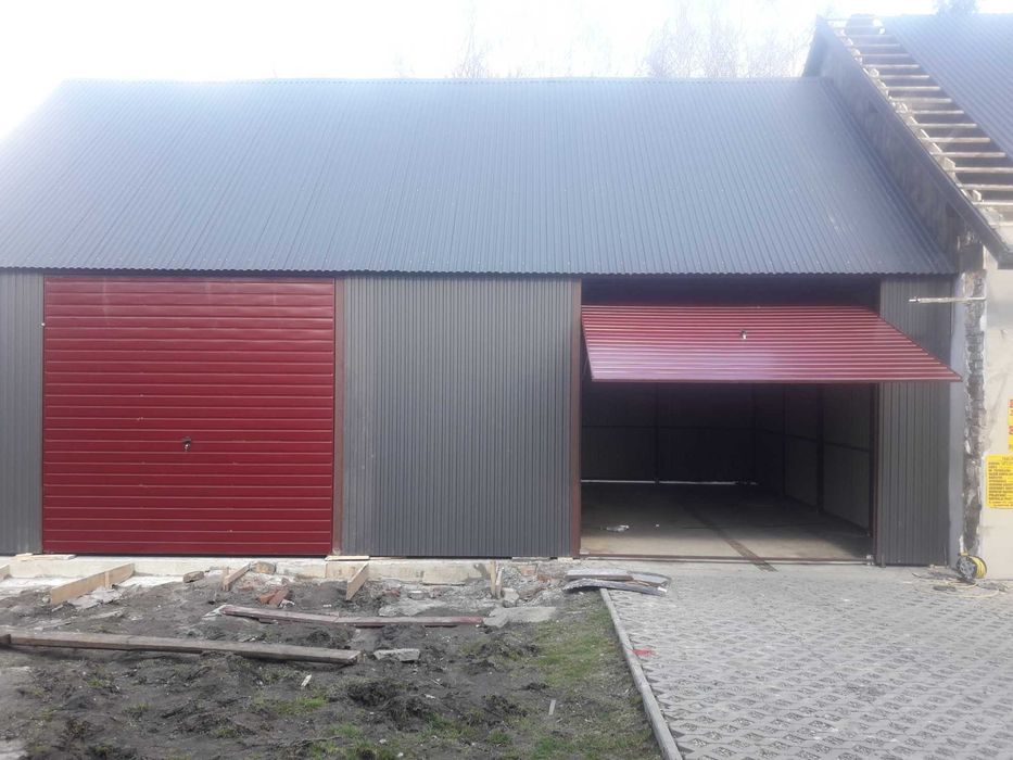 Garaż Blaszany - HALA MAGAZYNOWA - Magazyn - Wiata - Hala - GRZYWSTAL*