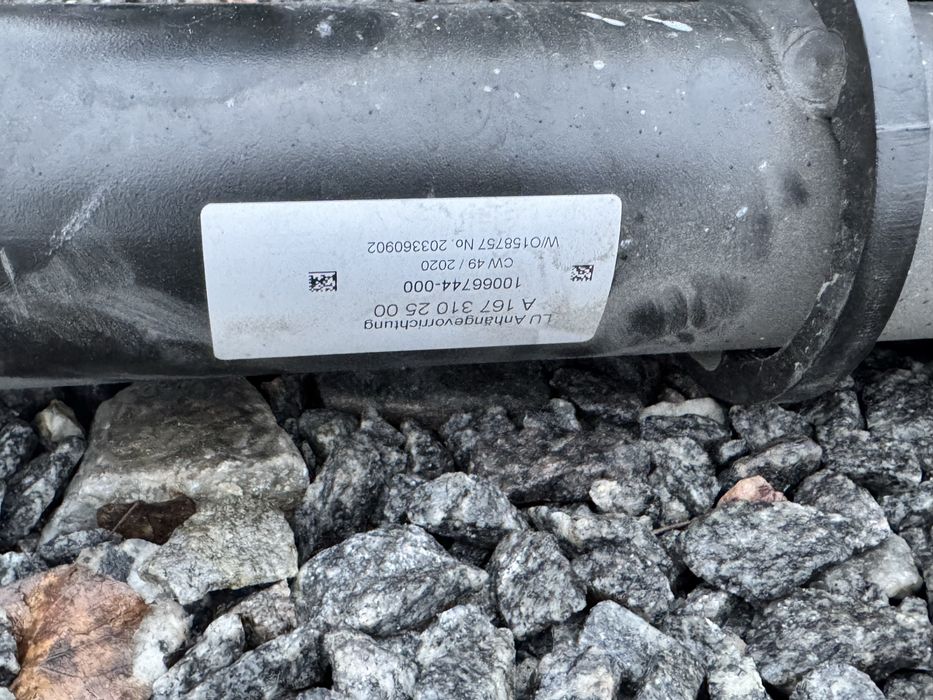 Задний бампер мерседес GLE 2020+