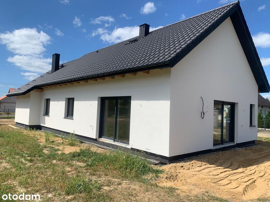Nowy dom wolnostojący w Szklarach Dolnych - stan deweloperski.