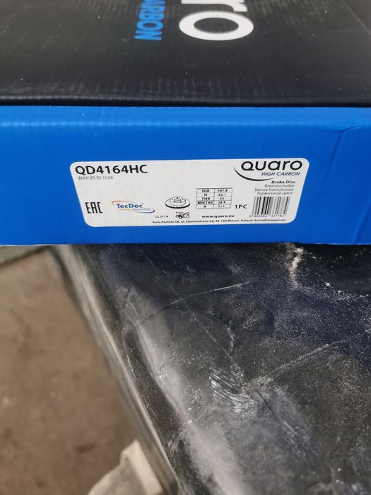 Tarcze hamulcowe przód Bmw x5 e70