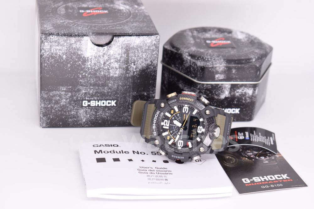 Casio G-Shock GG-B100-1A3 NEW ORIGINAL | Bluetooth | Mudmaster