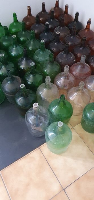 Garrafões de vidro 5L