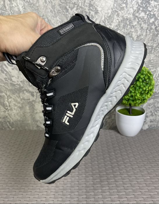 Fila Tex-technology ботинки 39 размер трекинговые черные