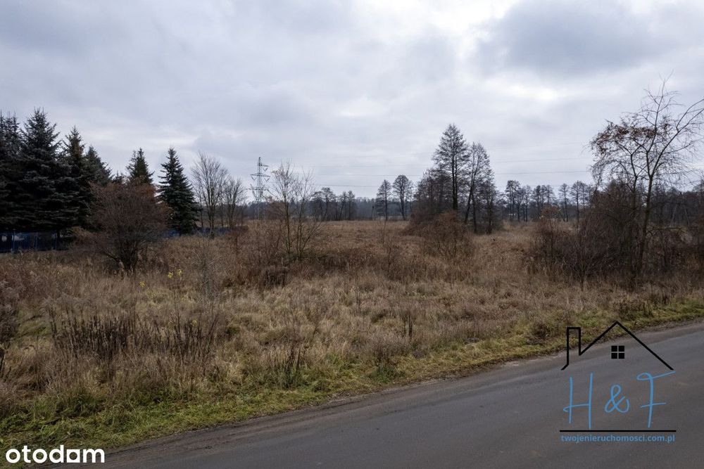 Działka przemysłowa blisko drogi wojewódzkiej
