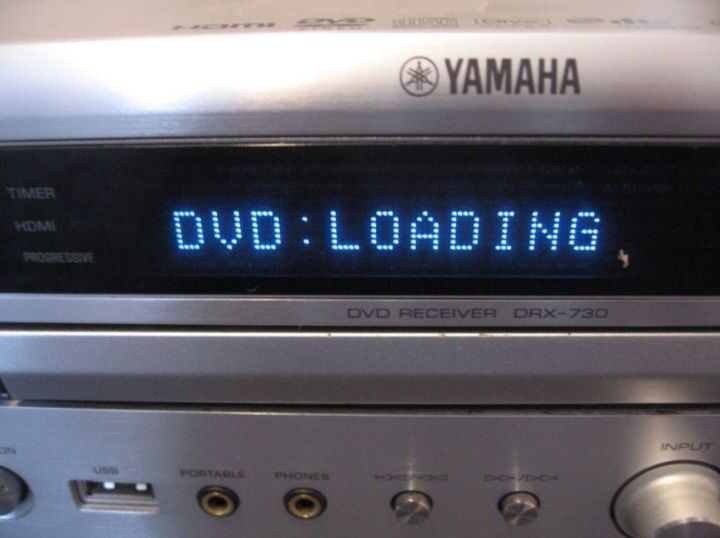 Yamaha pianocraft DRX-730 DVD HDMI