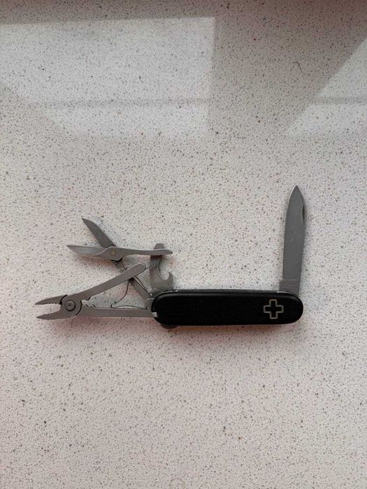 Victorinox Compact + Kombinerki + Micarta (custom by asz_knifemaker)