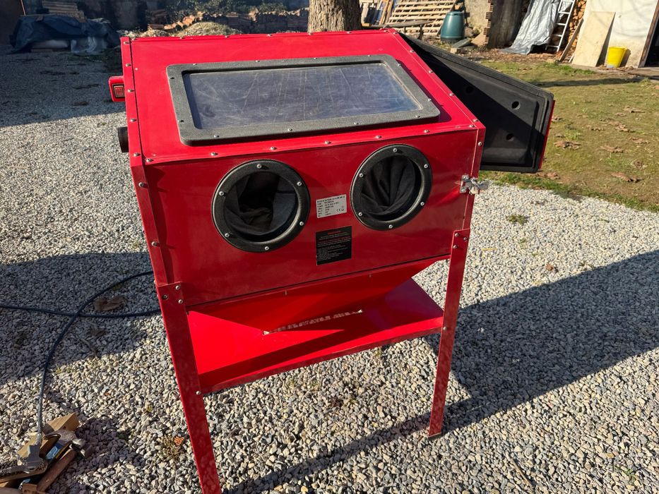 Cabine de decapagem de 220L