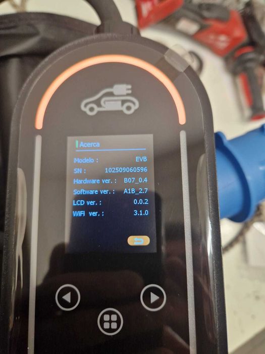 Box para carregar carro elétrico 22kw 400v ou 7,2kw a 230v monofasico