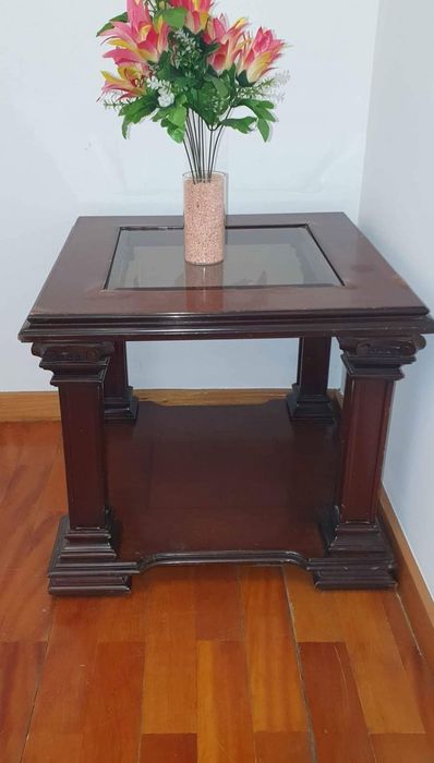 Coffee Table with Glass Top64740874803073121