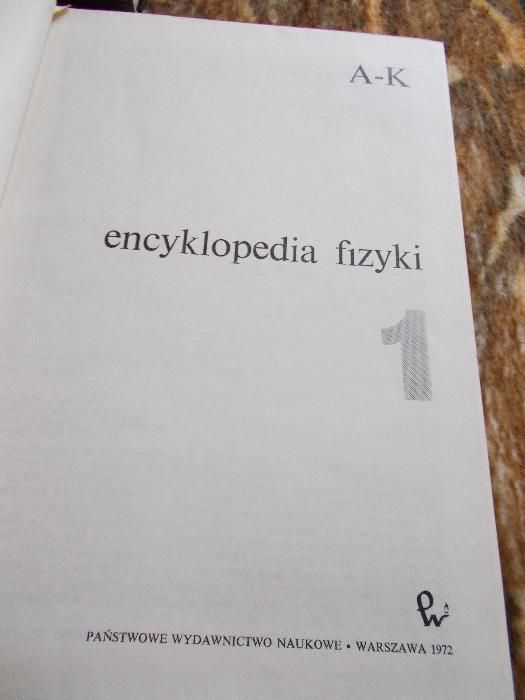 Encyklopedia fizyki tom I-II-PWN