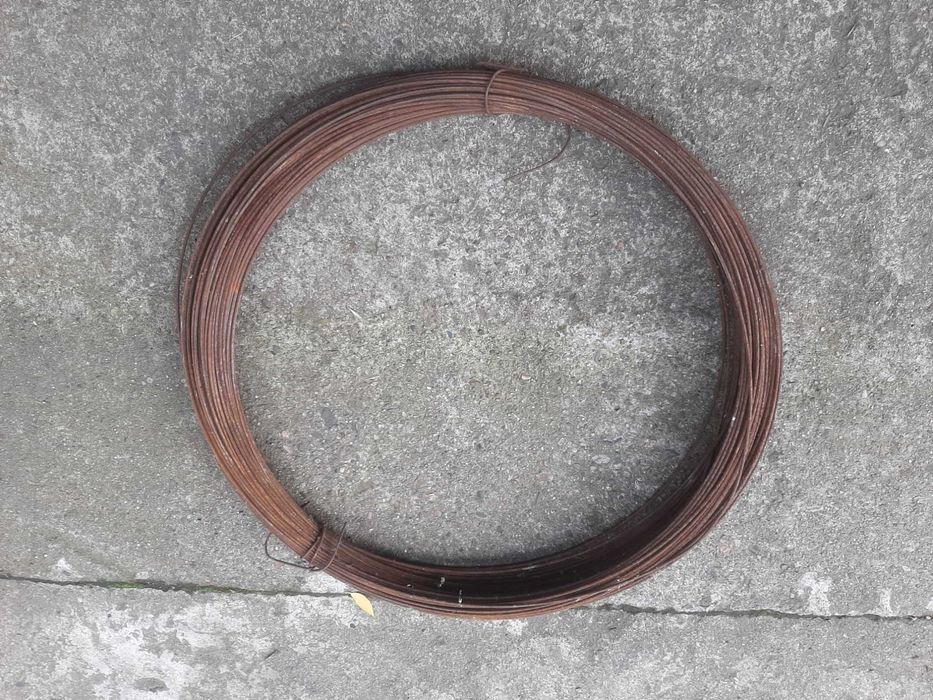Drut stalowy 3 mm w kręgu tanio