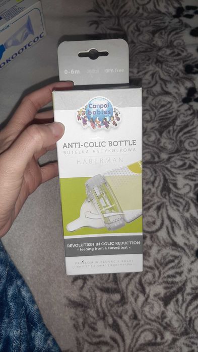 Антиколиковая бутылка Canpol babies