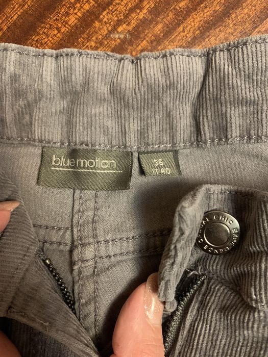 Брюки з тонкого вельвету blue motion, р.36