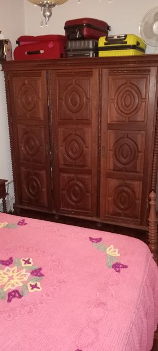 Quarto de casal rústico completo