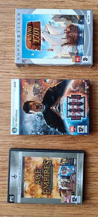 Sprzedam gry PC Empire Earth III, Anno 1701