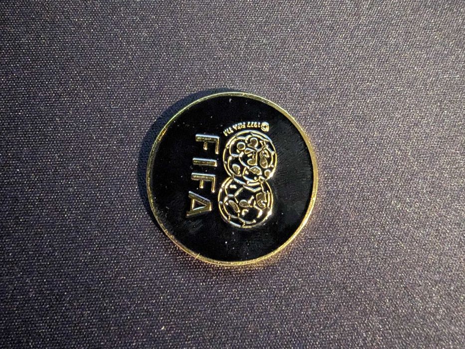 Moeda Sorteio FIFA Árbitro