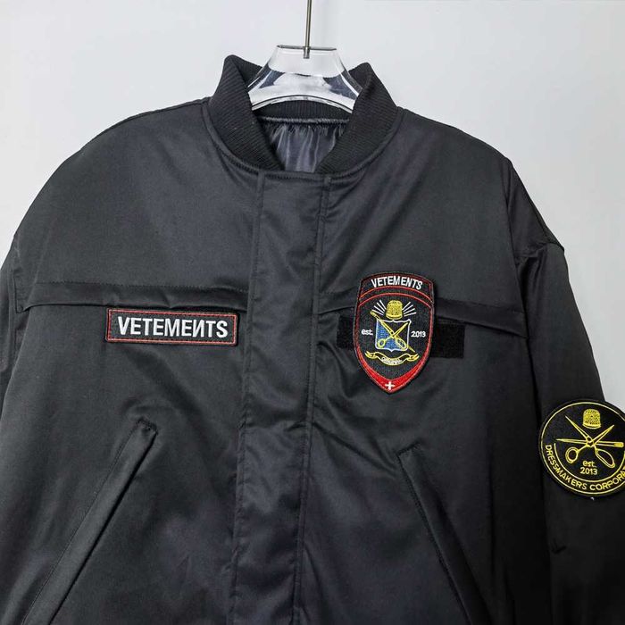 Бомбер VETEMENTS Police (В Наличии М, Л, ХЛ)