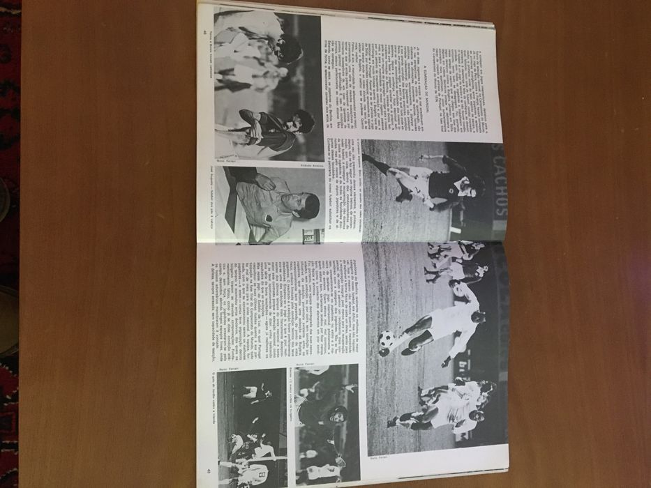 Livro de futebol do ano 1974