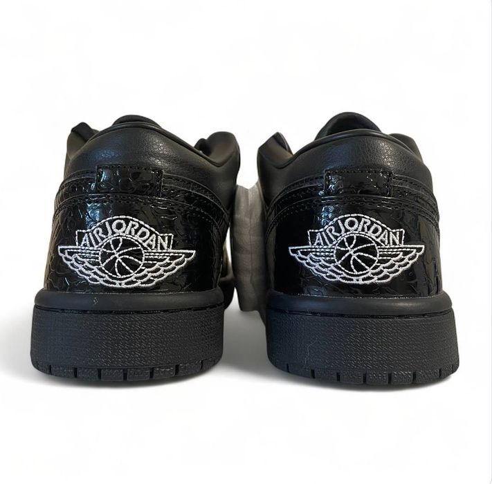 НОВИНКА! Air Jordan 1 Low SE Patent Elephant Black 41 42 43 44 45 еір