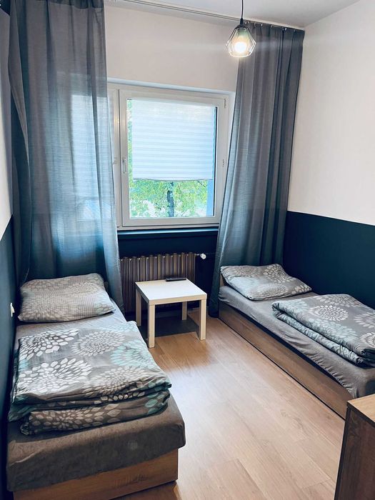 Pokoje 2 os. z łazienkami i TV dla pracowników