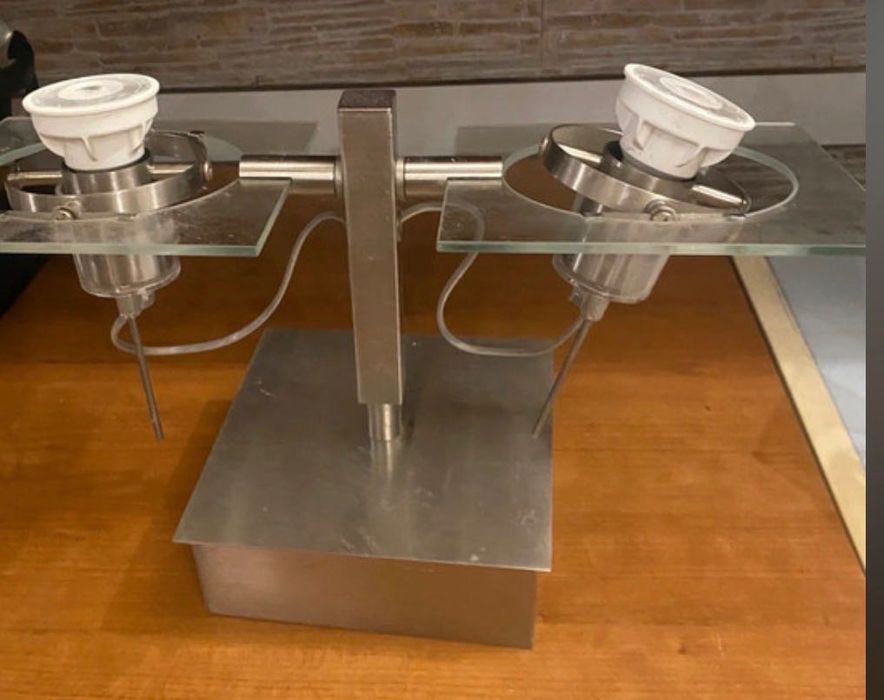 Conjunto de 2 candeeiros de teto modernos