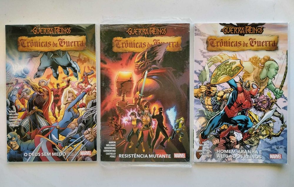 A Guerra dos Reinos Crónicas de Guerra (3 Volumes completa)
