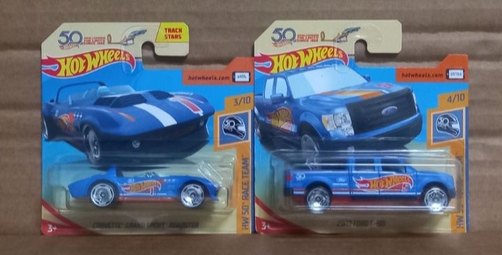 Conjunto 10 hot wheels 50 anos