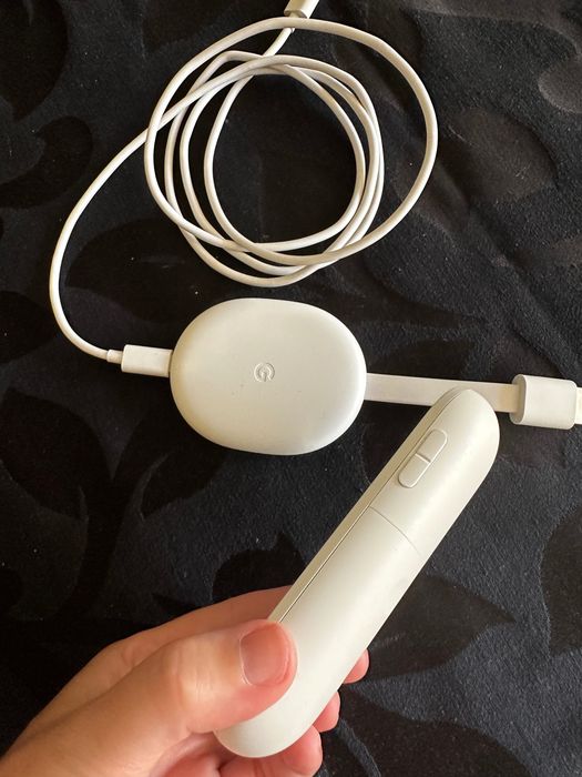 Google Chromecast com Google TV (HD) + Comando Original — Como Novo
