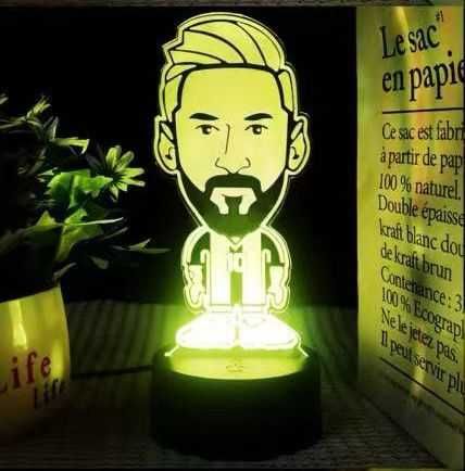 Luzes de Presença Ronaldo ou Messi Novas