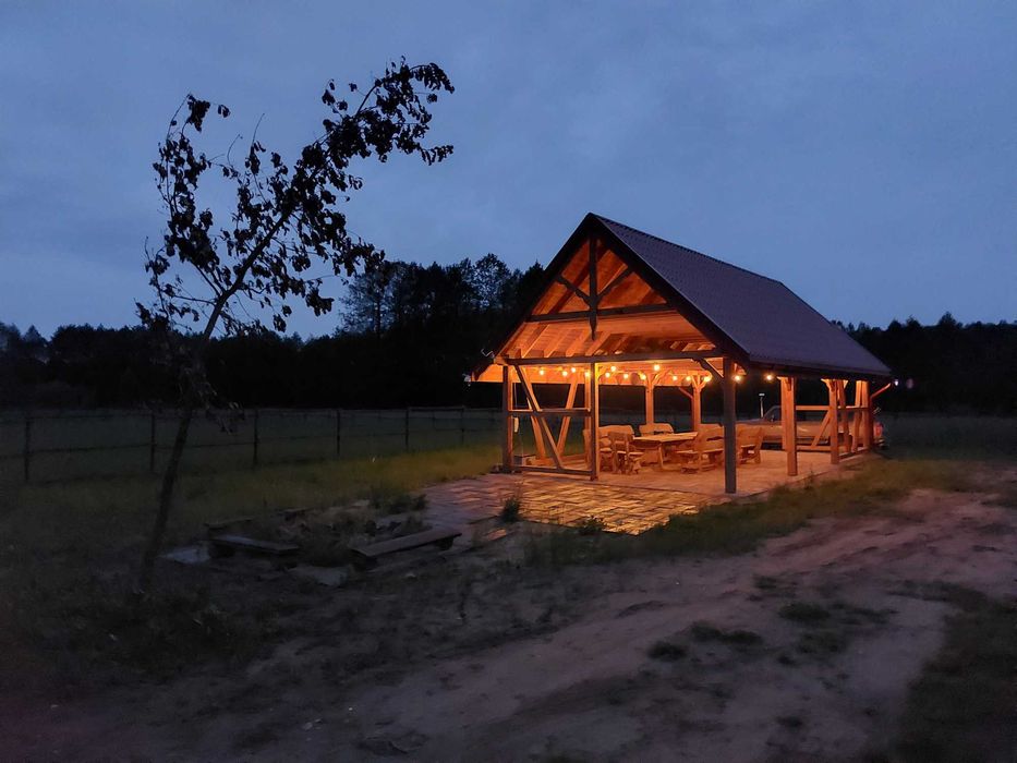 Domek letniskowy nad rzeką Wel