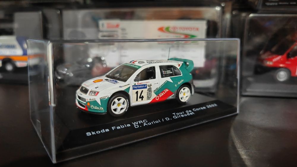 Miniaturas Carros rally 1/43