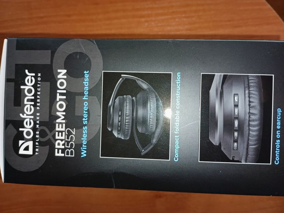 Bezprzewodowy zestaw słuchawkowy B552