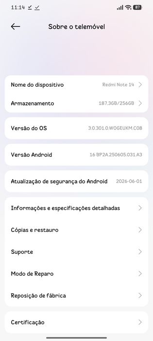 Xiaomi Note 14 (8/256GB)