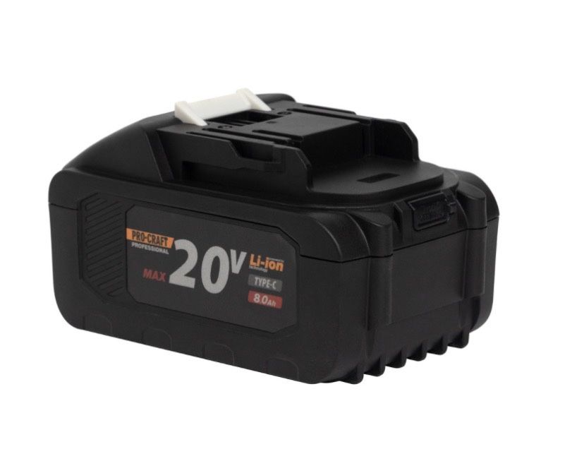 Акумуляторна батарея Procraft Battery20/8C 8 Аг Type-C
