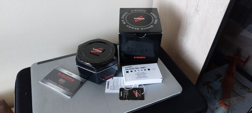 Zegarek CASIO G-Shock GA-100 Czarny