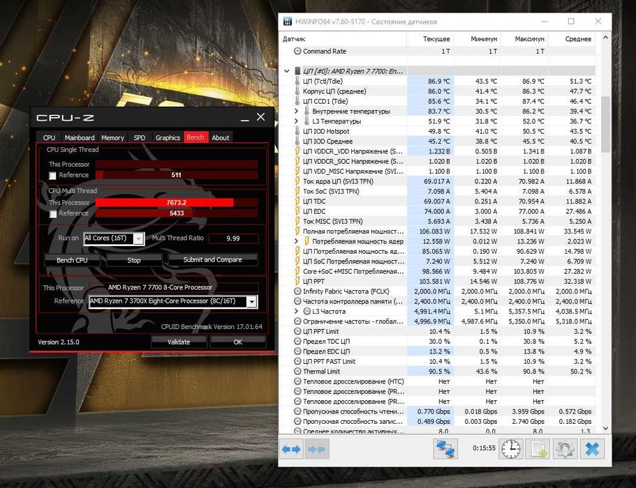 Процесор АMD Ryzen 7 7700