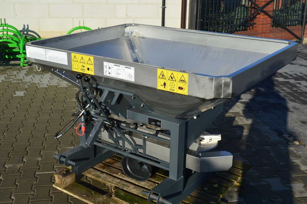 Rozsiewacz nawozu 600 kg nierdzewny LANGREN NOWY HYDRAULIKA brutto