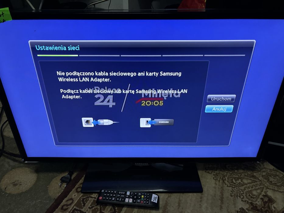 Telewizor led Samsung 32 cale z pilotem