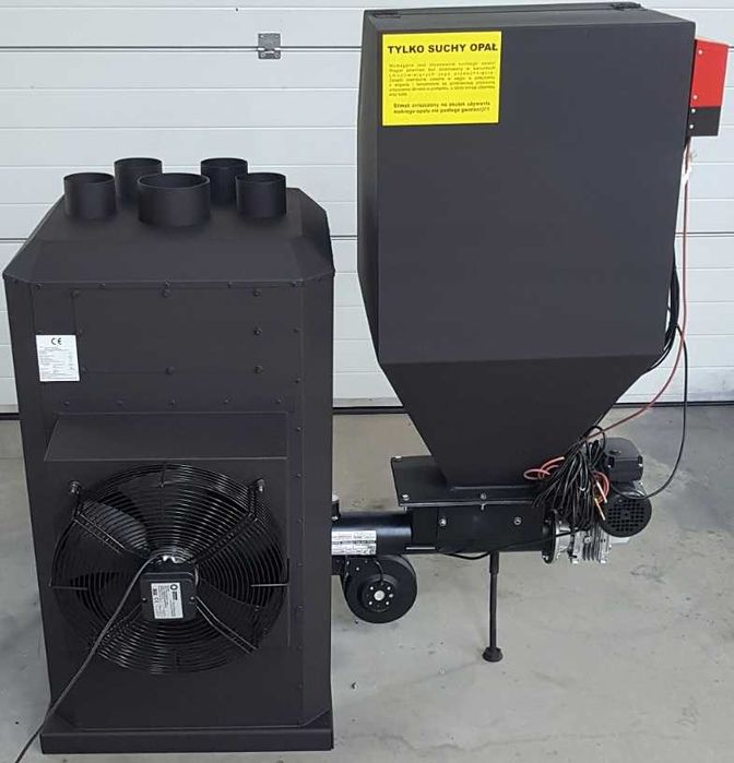Piec Nadmuchowy z podajnikiem Bartmet 12-35 kw