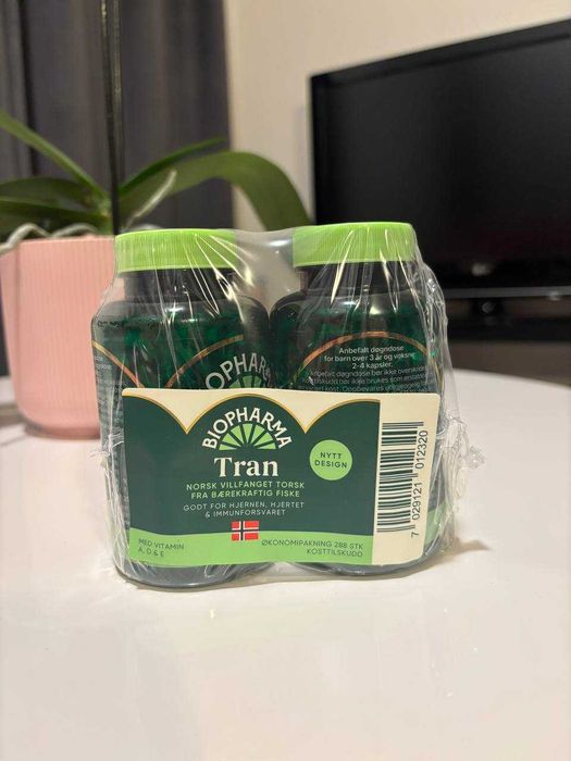 Риб'ячий жир,омега 3 Норвегія Biopharma 144 шт.Новий дізайн!