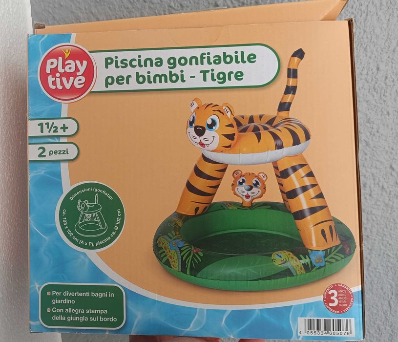 Piscina e Boia para bebe