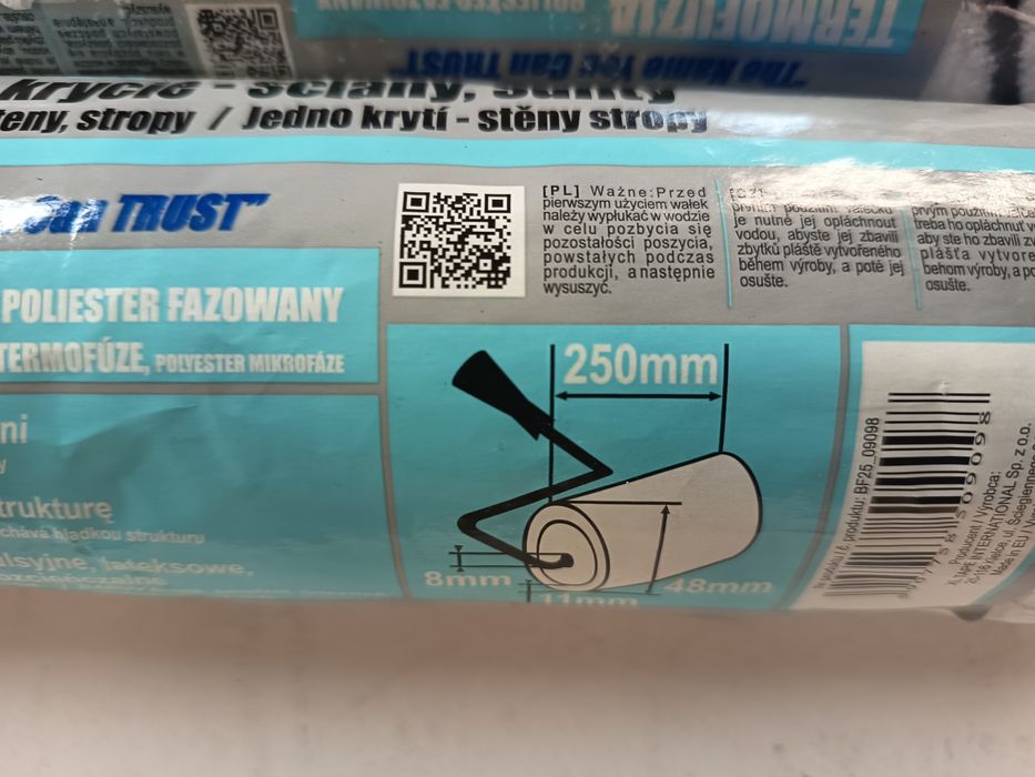 Blue dolphin wkład-zapas wałek malarski