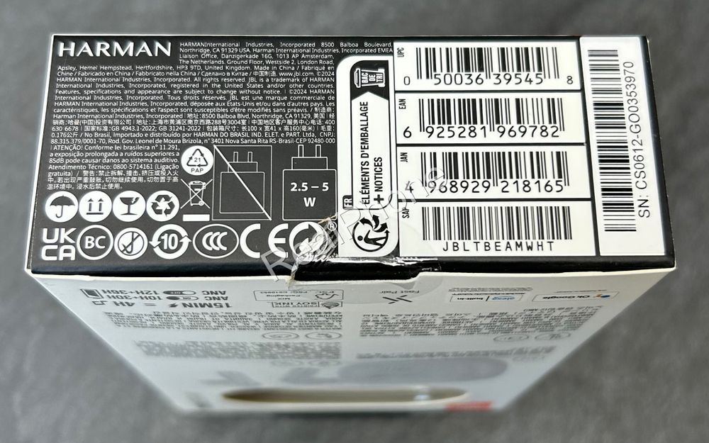 Навушники TWS JBL Tune Beam White