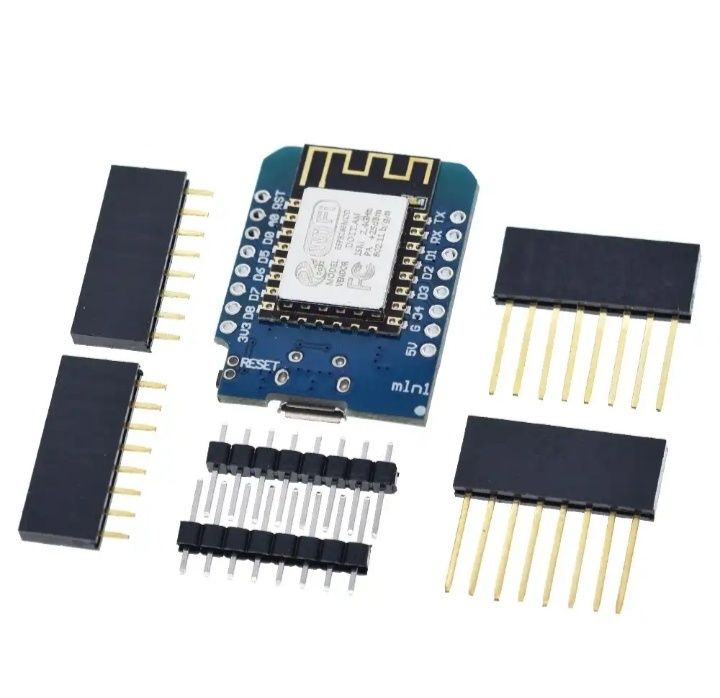 Модуль WeMos D1 Mini ESP8266 ESP-12F ESP12

Модуль WeMos D1 Mini ESP82