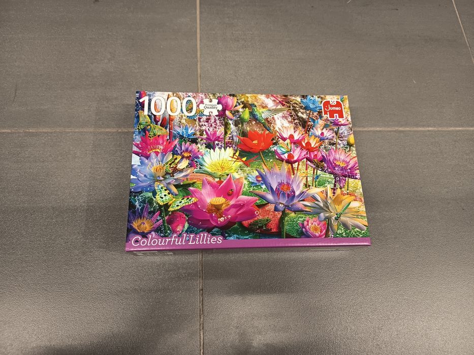 Nowe puzzle Jumbo Lilie 1000 elementów